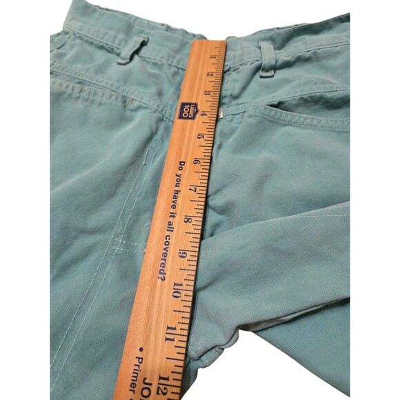 Vtg Marithe Francois Girbaud Y2K Baggy Shorts Blue Men's Size 28 USA 90s B27.1 - Picture 6 of 13